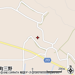 熊本県阿蘇市一の宮町三野1089周辺の地図