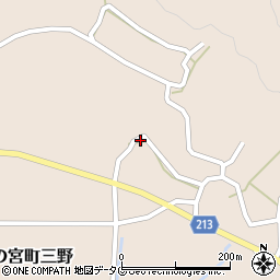 熊本県阿蘇市一の宮町三野1091周辺の地図