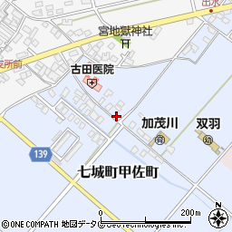 熊本県菊池市七城町甲佐町272周辺の地図