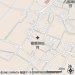 熊本県菊池市下西寺2186周辺の地図