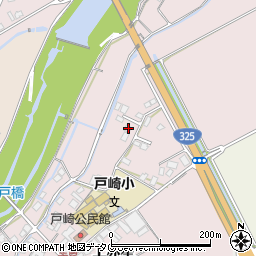 熊本県菊池市上赤星1355周辺の地図