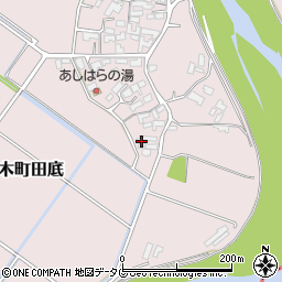 熊本県熊本市北区植木町田底2343周辺の地図