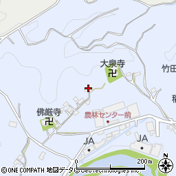 大分県竹田市飛田川2043周辺の地図