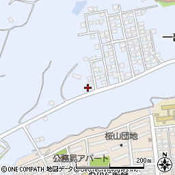 熊本県荒尾市一部2072周辺の地図