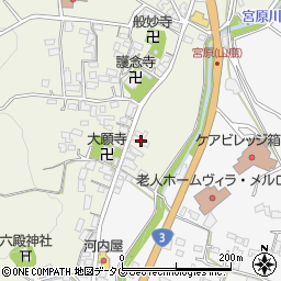 熊本県熊本市北区植木町宮原156周辺の地図