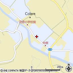 熊本県菊池市下河原7422周辺の地図