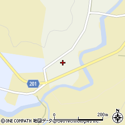 熊本県菊池市日向4836周辺の地図