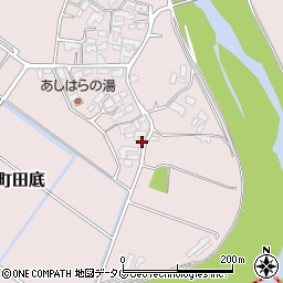 熊本県熊本市北区植木町田底2338周辺の地図