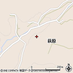 熊本県玉名郡和水町萩原1007周辺の地図