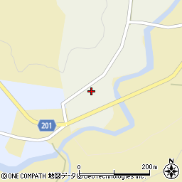 熊本県菊池市日向4845周辺の地図