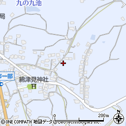 熊本県荒尾市一部周辺の地図