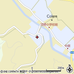 熊本県菊池市下河原4474周辺の地図