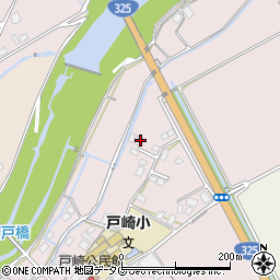 熊本県菊池市上赤星1350-5周辺の地図