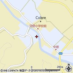 熊本県菊池市中原4470-1周辺の地図