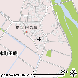 熊本県熊本市北区植木町田底2334周辺の地図