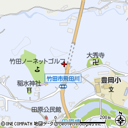 大分県竹田市飛田川1857周辺の地図