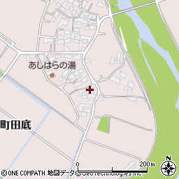 熊本県熊本市北区植木町田底2335周辺の地図