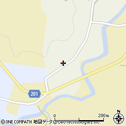 熊本県菊池市日向4848周辺の地図