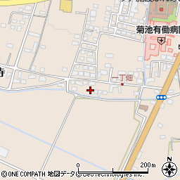 熊本県菊池市上西寺1712周辺の地図