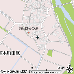熊本県熊本市北区植木町田底2332-1周辺の地図