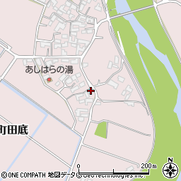 熊本県熊本市北区植木町田底2336周辺の地図