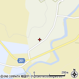 熊本県菊池市日向4846-1周辺の地図