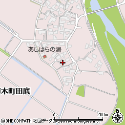 熊本県熊本市北区植木町田底2333周辺の地図