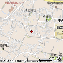 熊本県菊池市下西寺2148-13周辺の地図