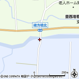 大分県豊後大野市緒方町鮒川1197-6周辺の地図