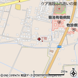 熊本県菊池市上西寺1703周辺の地図