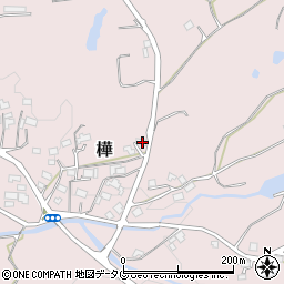 熊本県荒尾市樺1826周辺の地図