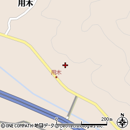 熊本県玉名郡和水町用木2157周辺の地図