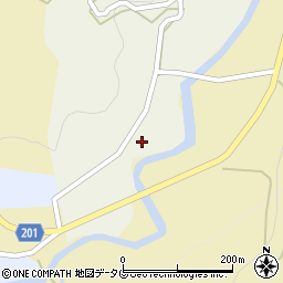 熊本県菊池市日向5077-1周辺の地図