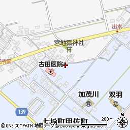 熊本県菊池市七城町甲佐町306周辺の地図