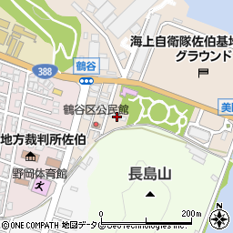 国交省野岡宿舎周辺の地図