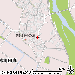 熊本県熊本市北区植木町田底2306周辺の地図