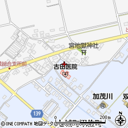 熊本県菊池市七城町甲佐町300周辺の地図