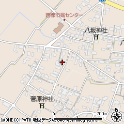 熊本県菊池市下西寺2181周辺の地図