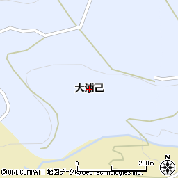 佐賀県太良町（藤津郡）大浦（己）周辺の地図