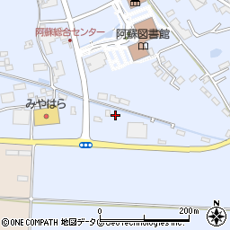 株式会社キューネット　阿蘇周辺の地図
