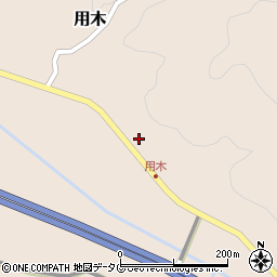 熊本県玉名郡和水町用木2164周辺の地図