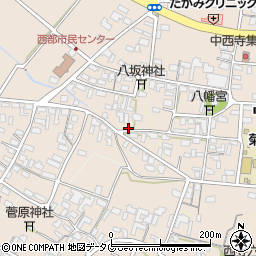 熊本県菊池市下西寺2139周辺の地図