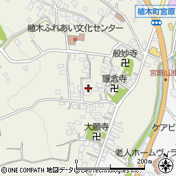 熊本県熊本市北区植木町宮原118周辺の地図