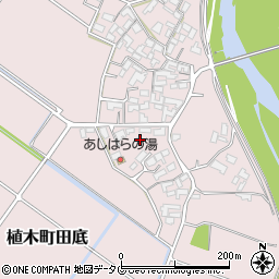 熊本県熊本市北区植木町田底2028周辺の地図