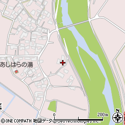 熊本県熊本市北区植木町田底2492-1周辺の地図