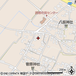 熊本県菊池市下西寺2176周辺の地図