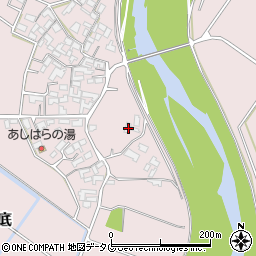 熊本県熊本市北区植木町田底2492周辺の地図