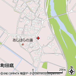 熊本県熊本市北区植木町田底2059周辺の地図