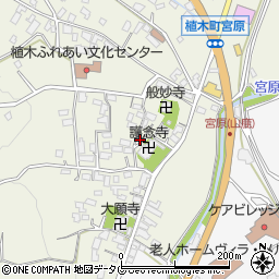 熊本県熊本市北区植木町宮原128周辺の地図