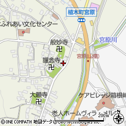 熊本県熊本市北区植木町宮原136周辺の地図